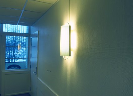 Akuttseksjon A - Skjermingsgang - Nye lamper