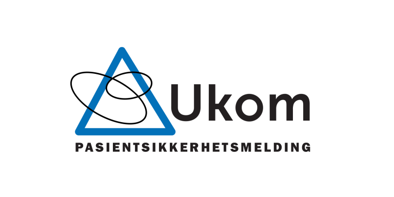 Logo for Ukom sin pasientsikerhetsmelding